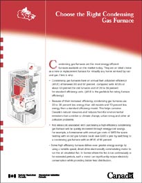 Choose the Right Condensing Gas Furnace